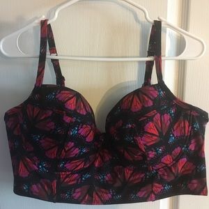 Torrid Butterfly Swim Top
